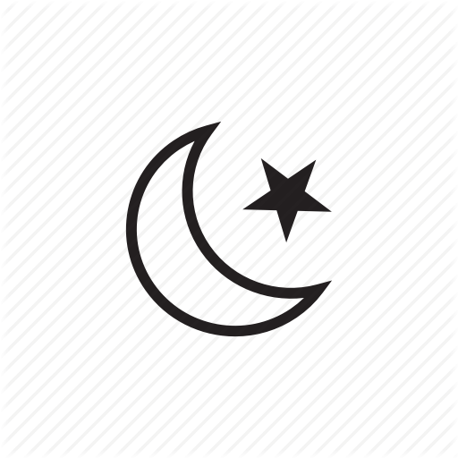 Crescent Vector Islam Symbol Transparent Png Clipart Free