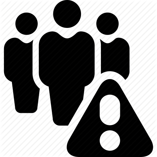 Alert, Group, Group Issue, People, Problem, Users Icon