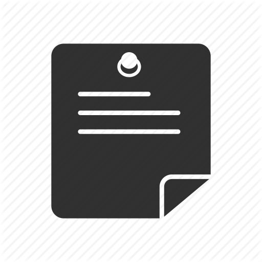 Announcement, Bulletin, List, Post It Icon