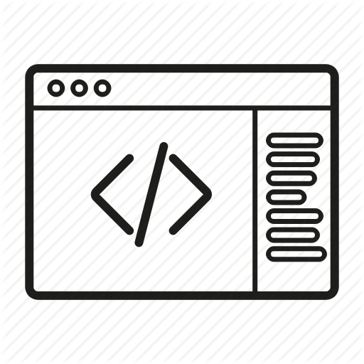 Coding, It Icon, Page, System Icon