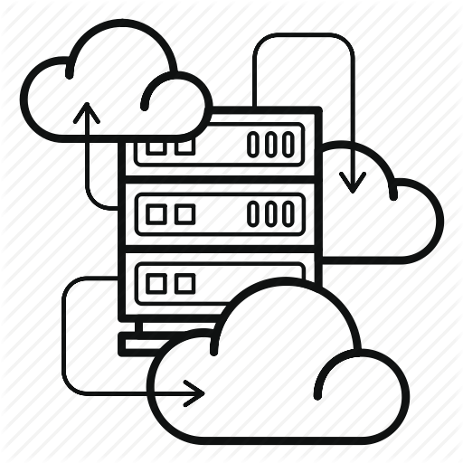 Cloud, Data, Iaas, Infrastructure, Server, Service, Storage Icon