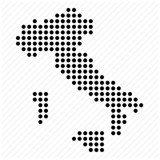 Country, Italian, Italy, Map Icon