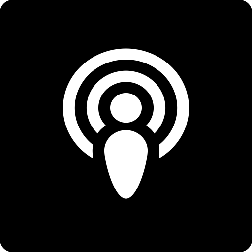 Media, Podcast, Social, Square Icon