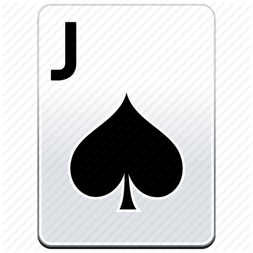 Card, Casino, J, Jack, Poker, Spades Icon