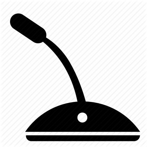 Device, Microphone, Mobile, Office Icon