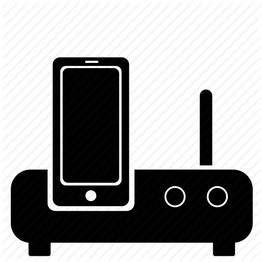 Charge, Dock, Phone, Station Icon