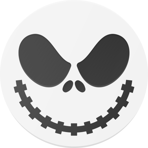 Holyday, Halloween, Jack, Skellington, Mask, Head Icon Free