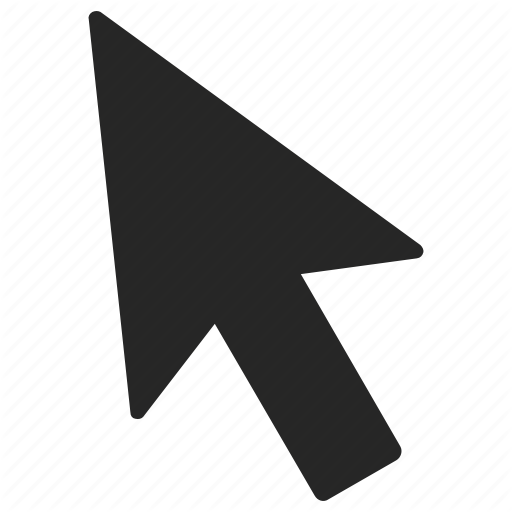 Black Mouse Pointer Icon