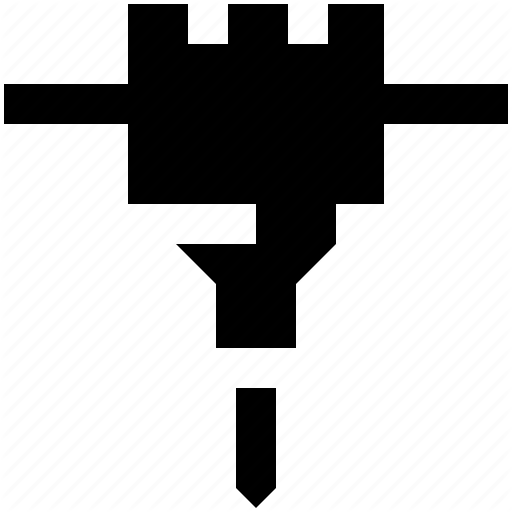 Construction, Jackhammer Icon