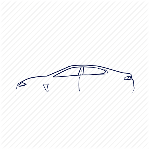 Car Outline, Jaguar, New Car, New Jaguar, Xf Icon