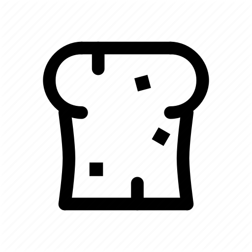 Bread, Breakfast, Food, Jam Icon