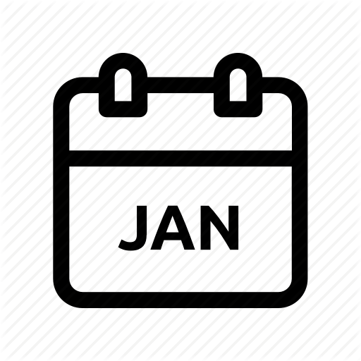 Appointment, Calendar, Date, Event, January, Meeting, Month Icon