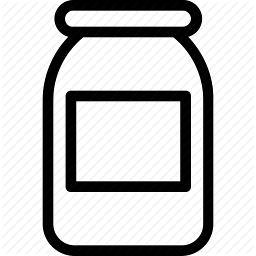 Bottle, Food, Jam Jar, Jar Icon