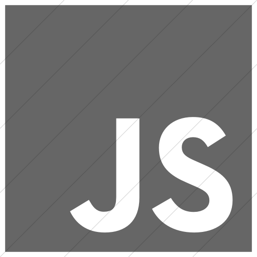 Simple Gray Raphael Javascript Icon