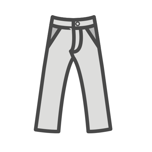 Jeans Icon Free Of Clothing Icons Fill