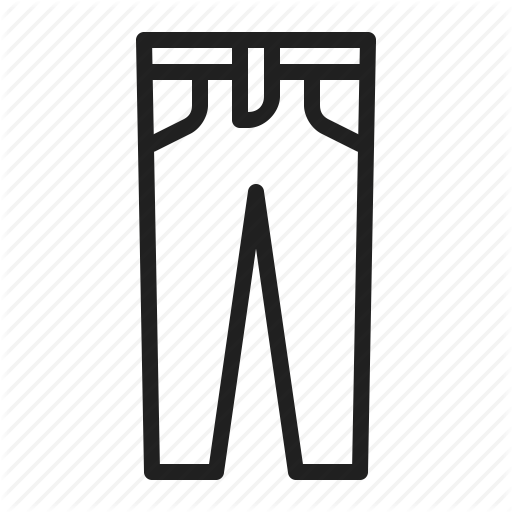 Clothes, Clothing, Denim, Jeans Icon