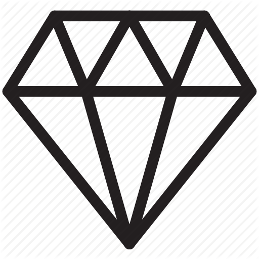 Diamond, Jewel, Jewelry, Ring, Stone Icon