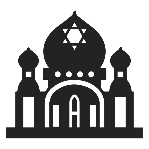 Jewish Temple Icon