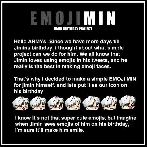 Emojimins! Jiminie's Birthday Project Army's Amino