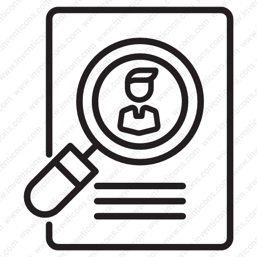 Download Search Job Icon Inventicons