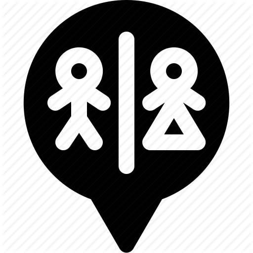 Johnny, Marker, Pin, Restroom, Toilet, Wc, Yumminky Icon