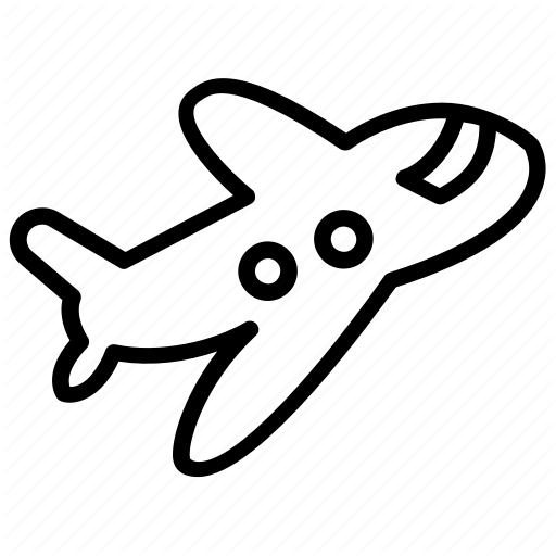 Aeroplane, Air Travel, Aircraft, Airplane, Plane Icon