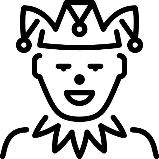 Joker, Quinn, Harley, Party, Woman, Clown Icon