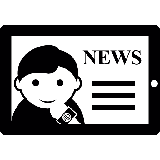 News Journalist Icons Free Download