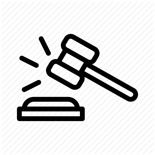 Gavel, Hammer, Judge Icon