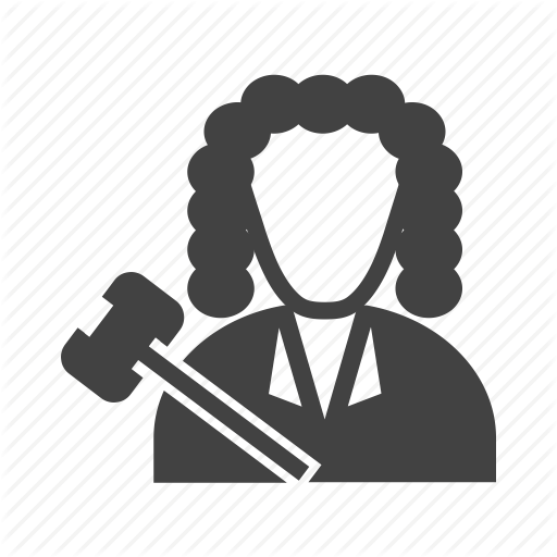 Authority, Court, Courtroom, Indoors, Judge, Justice, Law Icon