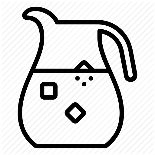 Ice, Jar, Jug, Juice, Water Icon