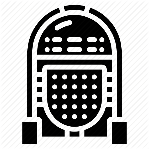 Audio, Jukebox, Music, Retro, Solid, Tech Icon
