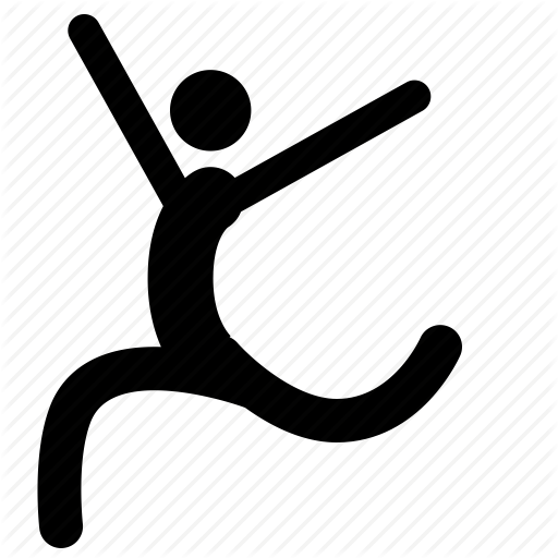 Happy, Jump Icon