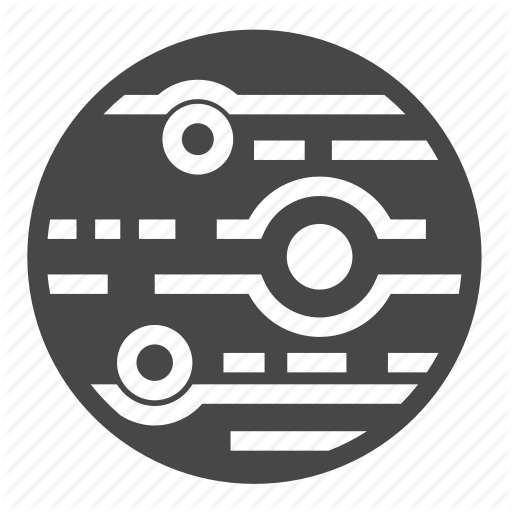 Jupiter, Planet, Space Icon