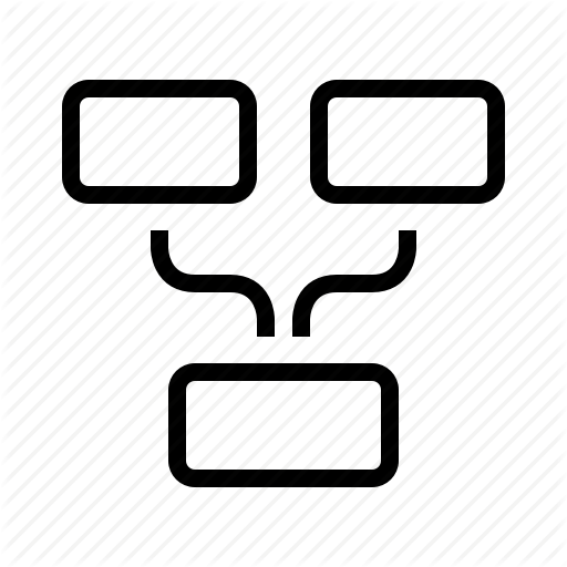 Chart, Flow, Org Icon