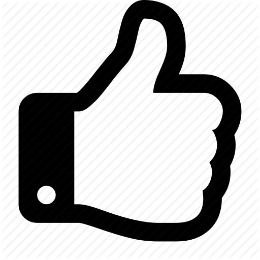 K, Like, Thumbs, Up Icon