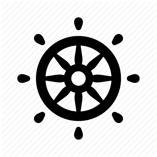 Boat, Cruise, Helm, Nautical, Ship, Steering, Yacht Icon