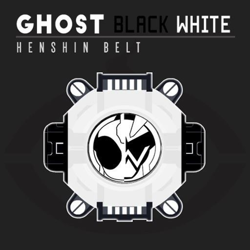 Ghost Black White Henshin Belt Version