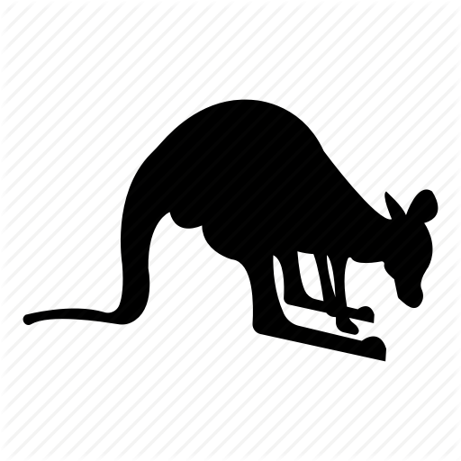 Animal, Australia, Kangaroo, Zoo Icon