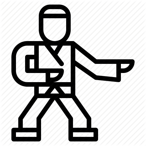 Judo, Karate Icon