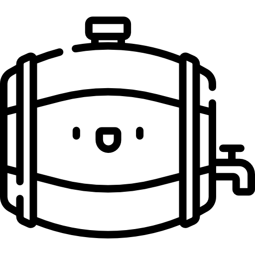 Barrel Icon Kawaii Drinks Freepik