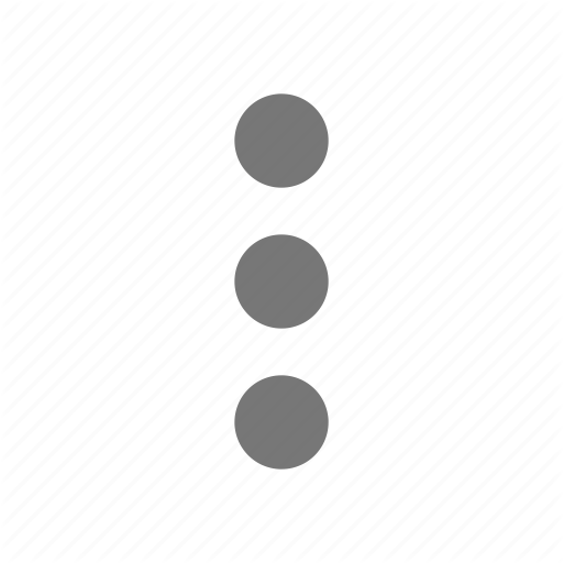 Dots, Kabob, Kebab, Menu, More, Options Icon