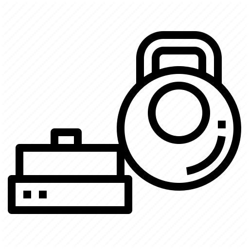Dumbbell, Exercise, Gym, Kettlebell Icon