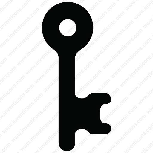 Download Key,lock,login,retro Icon Inventicons