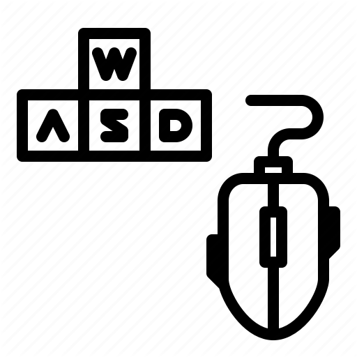 Computer, Game, Keyboard, Mouse Icon