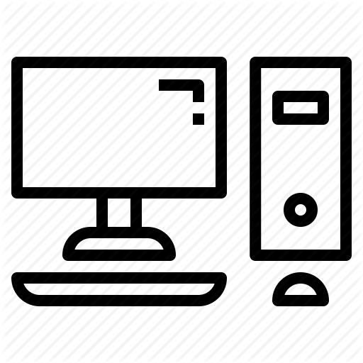 Communication, Computer, Keyboard, Monitor, Mouse Icon