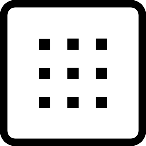 Phone Keyboard Square Button