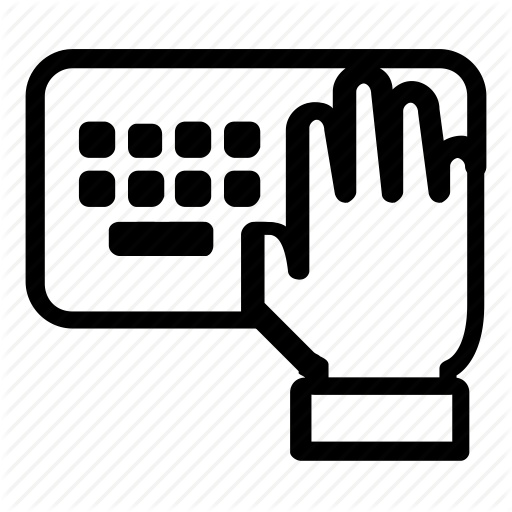 Computer, Keyboard Icon