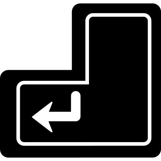 Keyboard Key Enter Icons Free Download