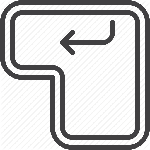 Computer, Enter, Key, Keyboard Icon